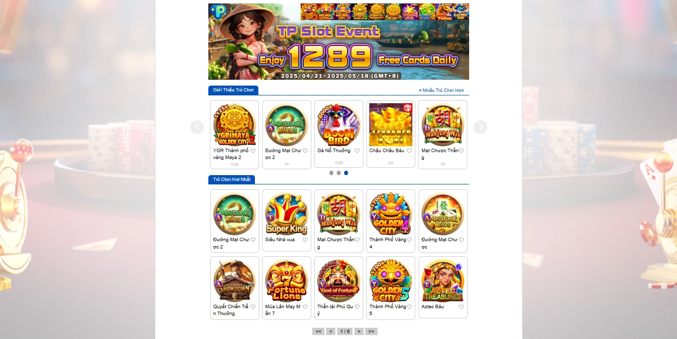 Types of games at J88 Vietnam